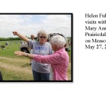 Prairiedale Cemetery Helen Fulton & Mary Ann Meyers