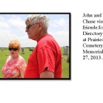 Prairiedale Cemetery John & Kirby Chase