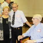 Sondra France Murnahan (c'57), Bob Murnahan, J.W. Romberger c'39
